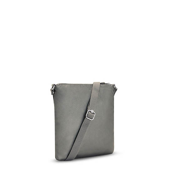 Kipling Keiko Metallic Crossbody Mini Väska Grå | SE 1883DF